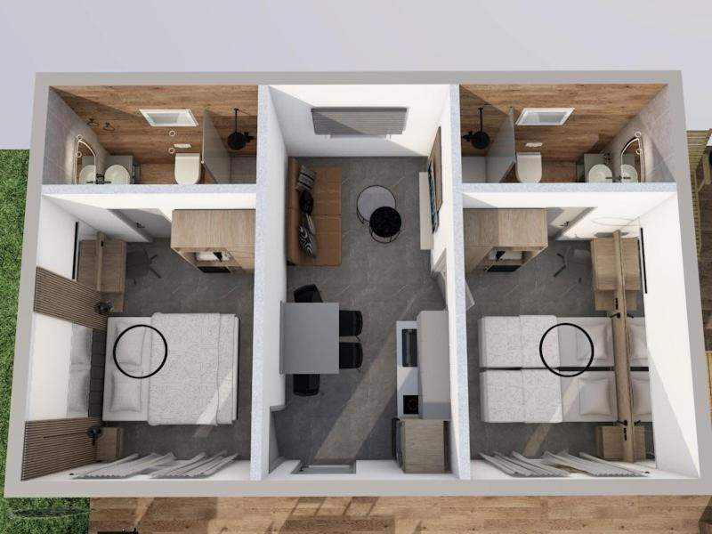 Paralía Skotínis Sintrivanis Resort Beach מראה חיצוני תמונה
